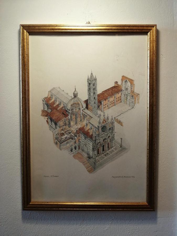 Apartmán Casa Baldi Siena Exteriér fotografie
